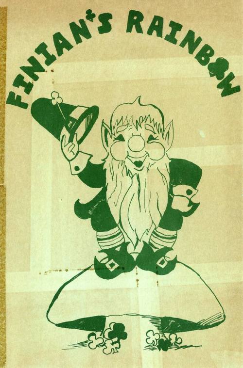 Tempe High School - Playbill for Finian's Rainbow