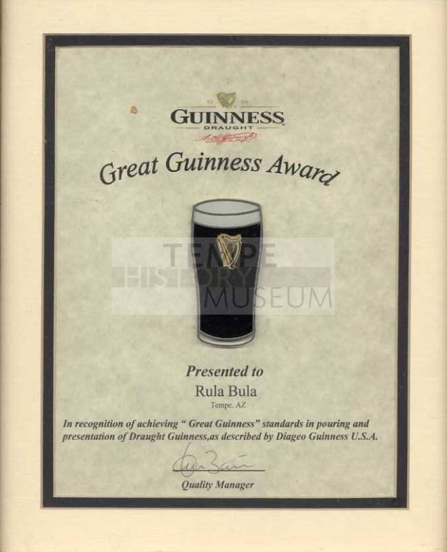 Great Guiness Award