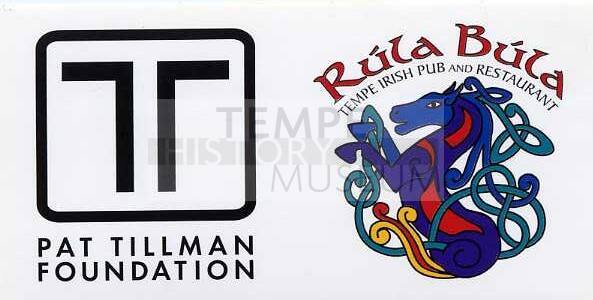 Rula Bula - Pat Tillman Foundation Sticker