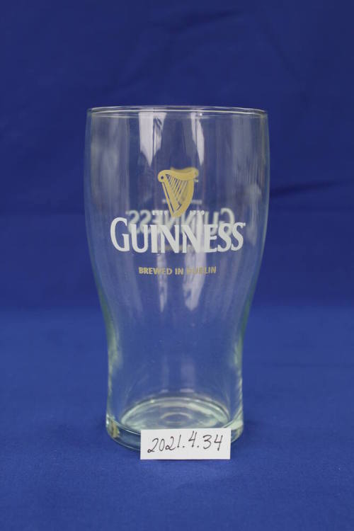Guiness Pint Glass from Rula Bula