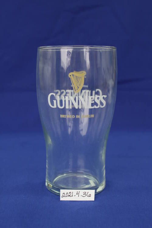 Guiness Pint Glass from Rula Bula