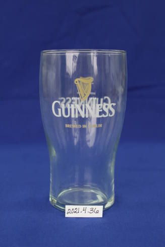 Guiness Pint Glass from Rula Bula