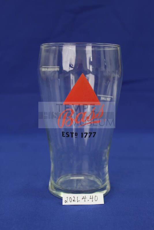 Bass Ale Pint Glass from Rula Bula