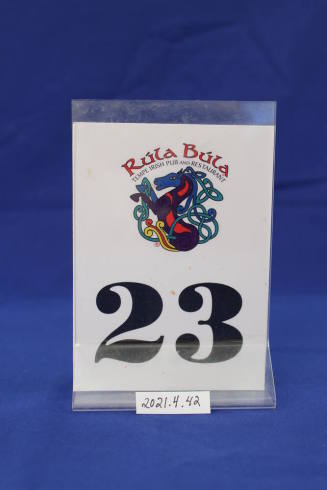 Rula Bula Table Label