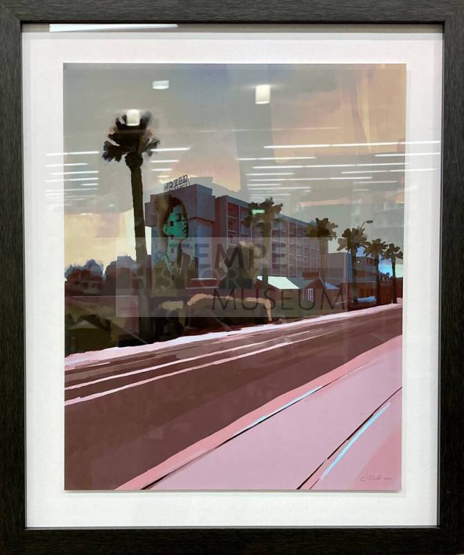 A Painting Covered the Entire Building