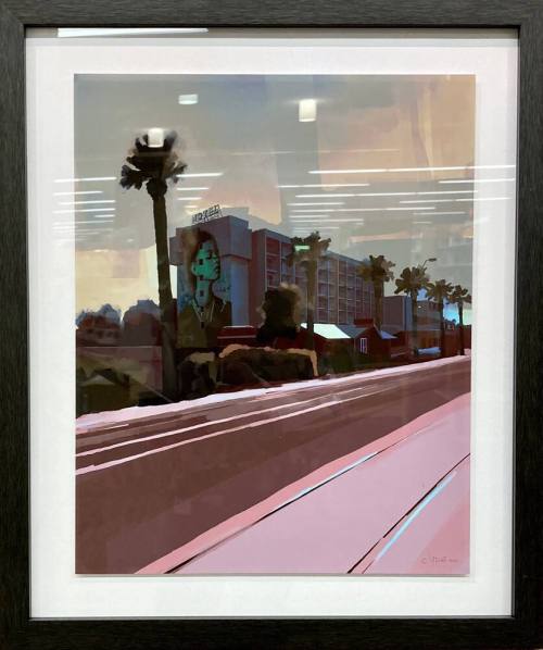 A Painting Covered the Entire Building
