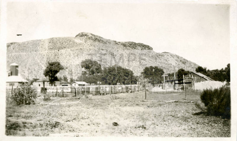 Tempe Butte and Cotton Gin