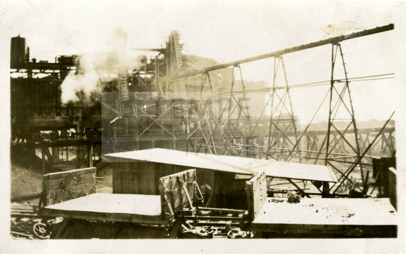 Train on North Side of Twohy Brothers Plant