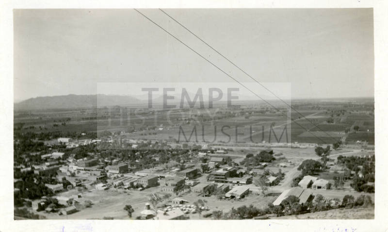 View of Tempe from Tempe Butte