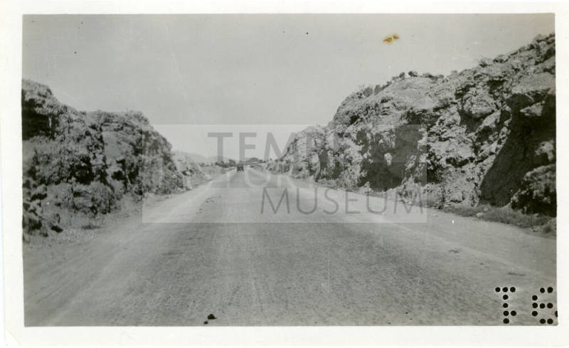 "Concrete Highway" Tempe to Phoenix through Papago Park