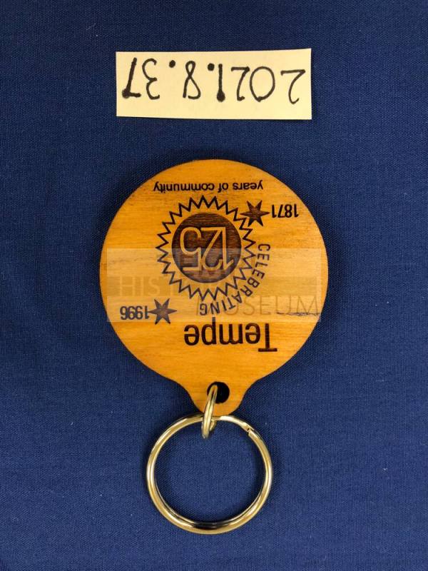Tempe 125th Anniversary Key Chain