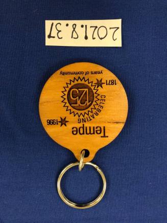 Tempe 125th Anniversary Key Chain