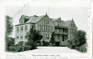 Postcard of Tempe Normal School, Tempe, Arizona.