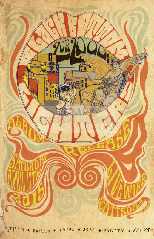 Black Bottom Lighters Album Release Poster