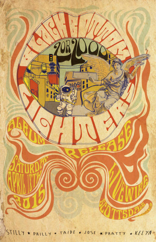 Black Bottom Lighters Album Release Poster