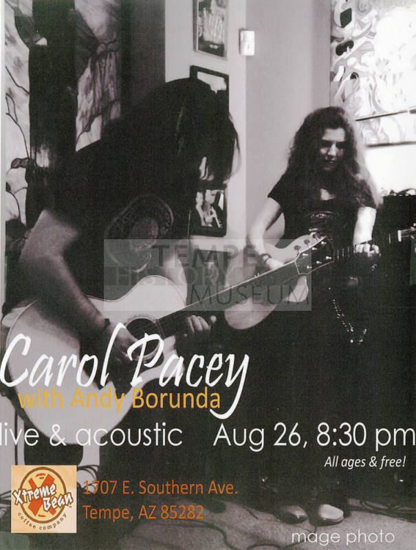 Carol Pacey with Adam Borunda Poster