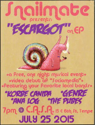 Snailmate Escargot Poster