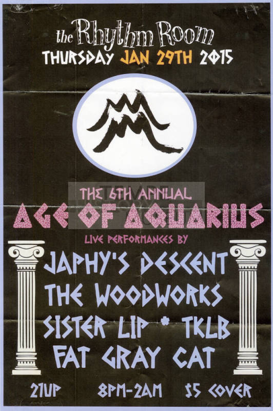 The 6th Annual Age of Aquarius Poster