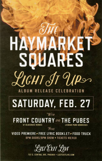 The Haymarket Squares Light It Up Poster