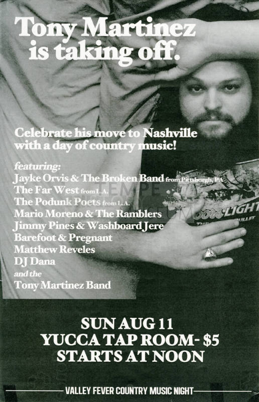Tony Martinez Poster