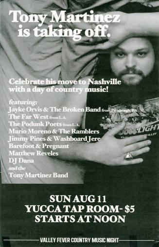 Tony Martinez Poster