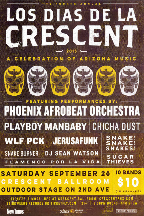 Los Dias De La Crescent 2015 Poster