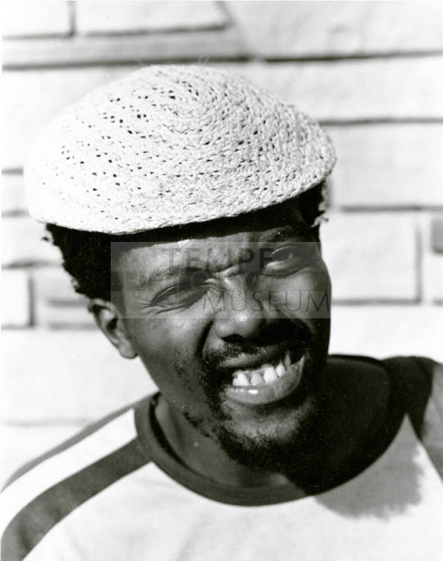 Portrait of a Man in a Crocheted Cap