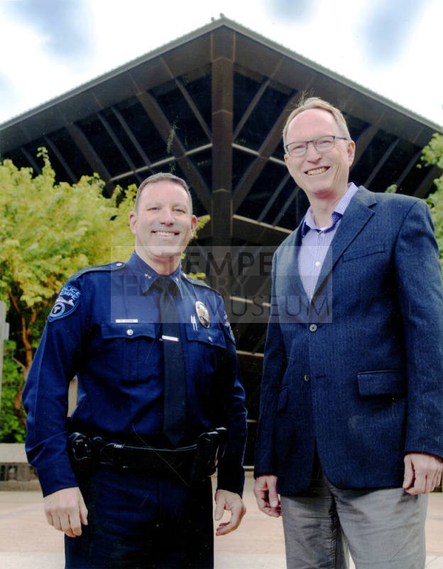 2019 City of Tempe Diversity Award winners Vince Boerbon and Jim Fish