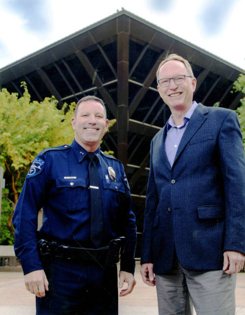 2019 City of Tempe Diversity Award winners Vince Boerbon and Jim Fish