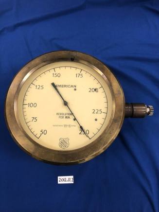 Engine Tachometer, Crosscut Power Plant