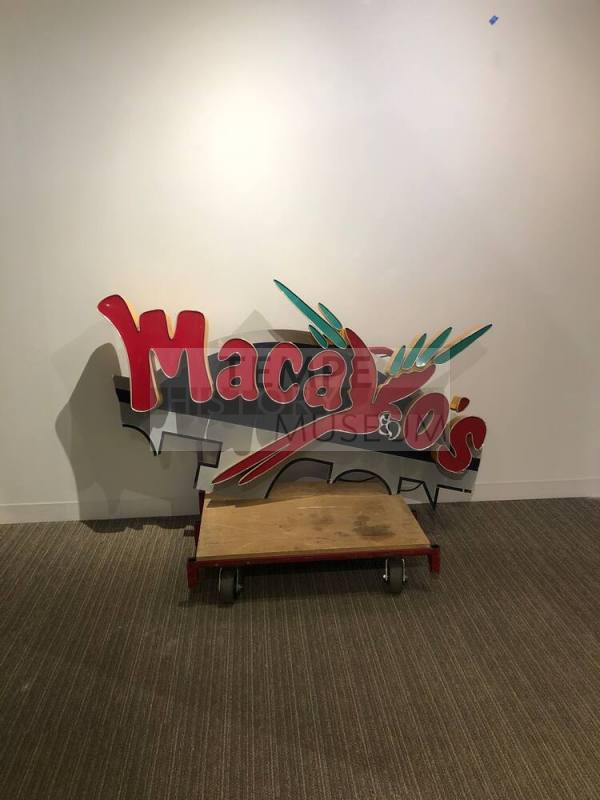 Sign, Macayo's Depot Cantina