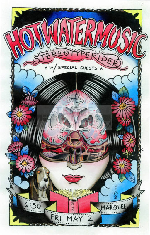 Hot Water Music Poster