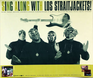 Sing Along With Los Straitjackets Music Poster