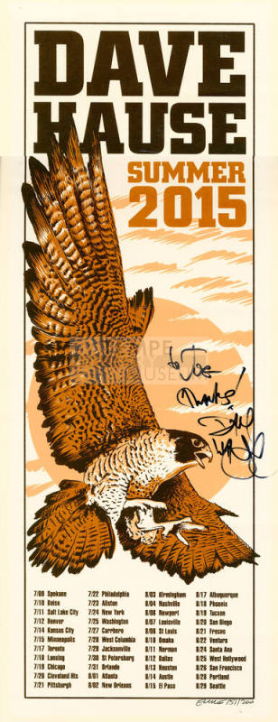 Dave Hause Music Poster