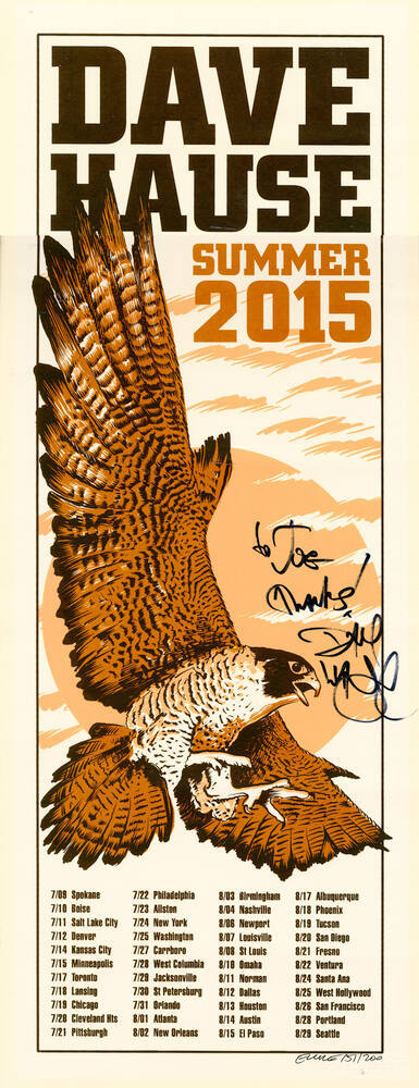 Dave Hause Music Poster