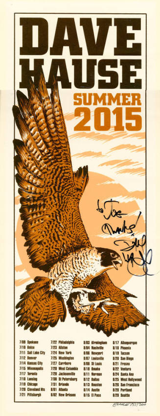 Dave Hause Music Poster