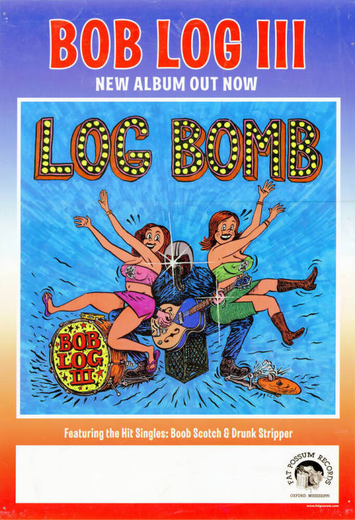 Bob Log III Music Poster