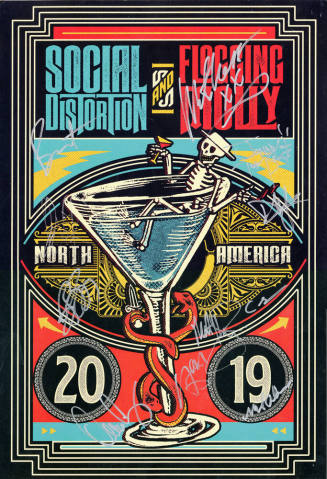 Social Distortion and Flogging Molly Music Poster