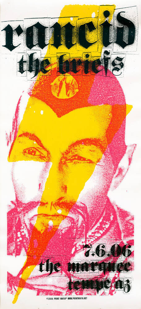 Rancid The Briefs Music Poster