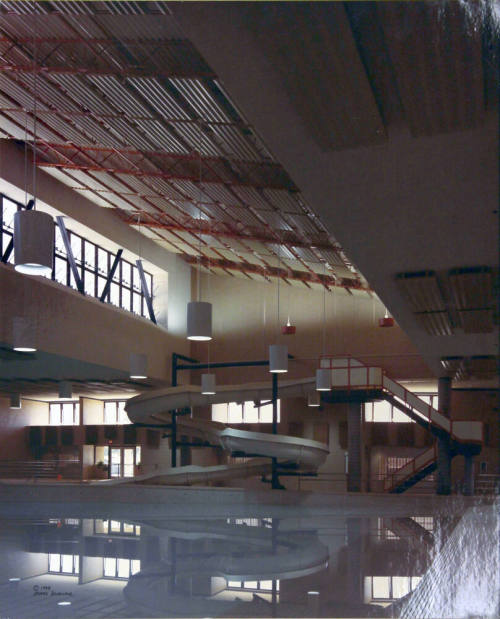 Kiwanis Park Recreation Center Wave Pool and Spiral Water Slide