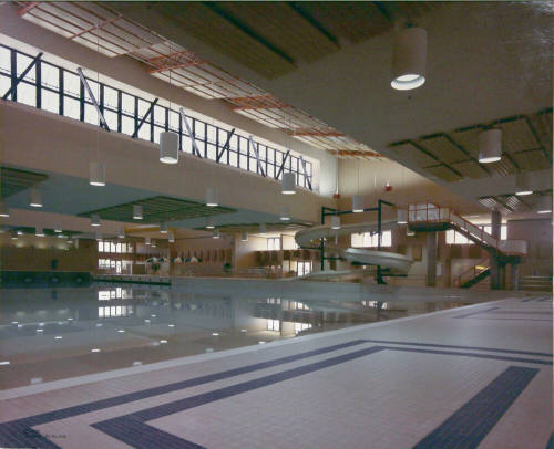 Kiwanis Park Recreation Center Wave Pool and Spiral Water Slide