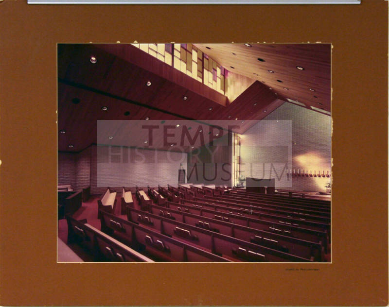 Interior of the Church of the Palms, Sun City