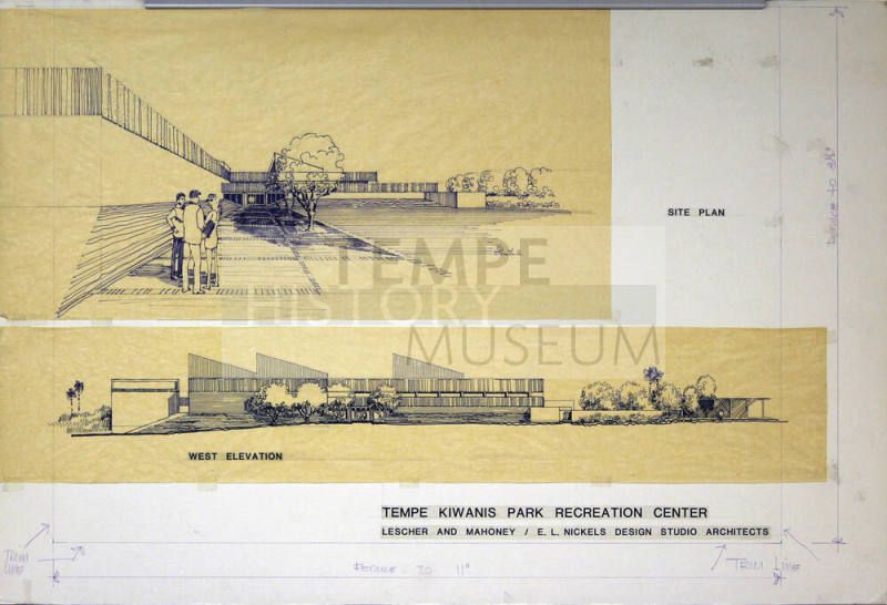 Two Elevations - Kiwanis Park Recreation Center