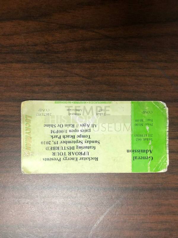 Uproar Tour at Tempe Beach Park Ticket