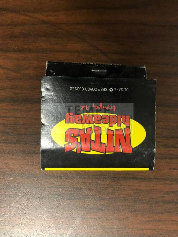 Nita's Hideaway Matchbook