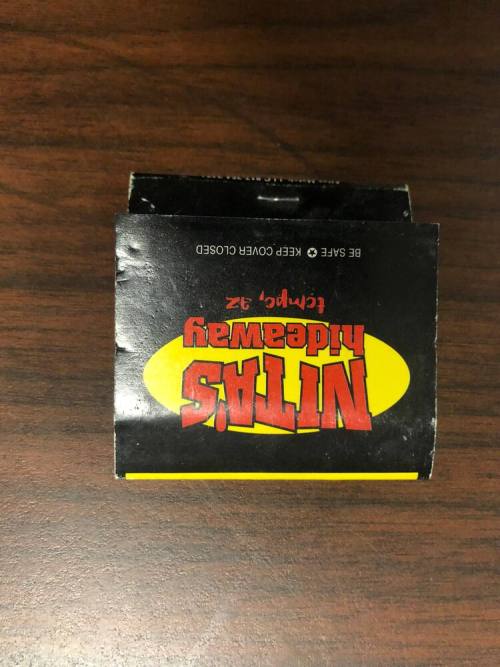 Nita's Hideaway Matchbook