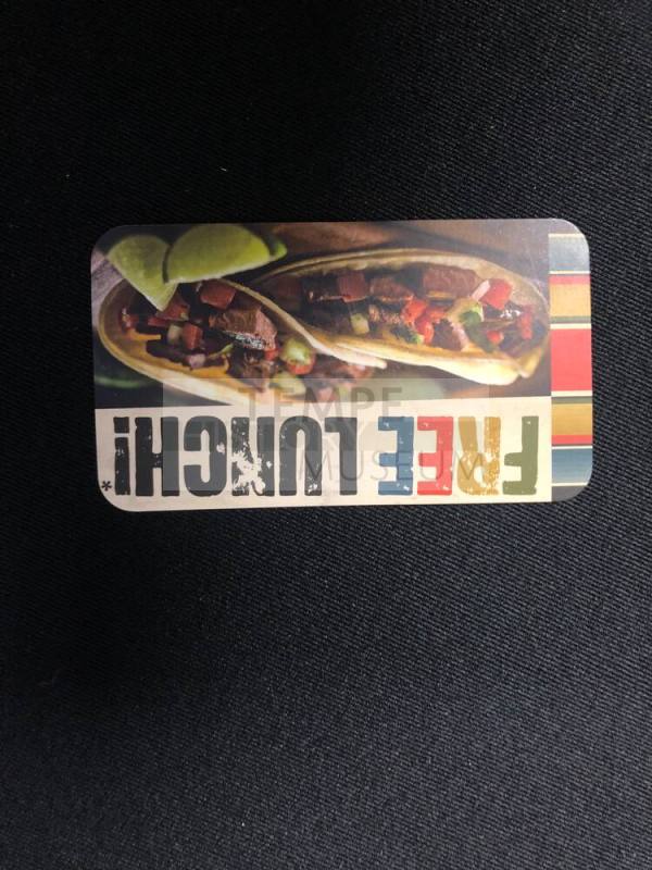 Macayo's Loyalty Punch Card