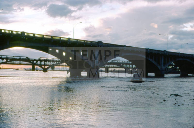 Car in Flooded Salt River