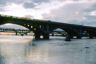 Car in Flooded Salt River