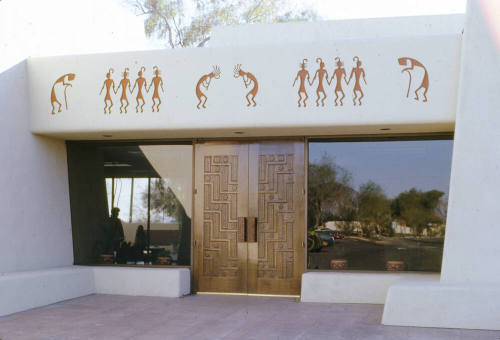 Entrance Doors to Pueblo Grande Museum